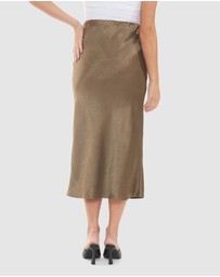 Ripe Maternity - Lexie Satin Skirt