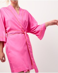 Wanderluxe Sleepwear - The Sunset Haze Kimono