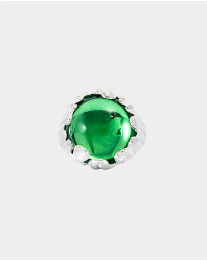 Sunday Stephens - Emerald Dumbo Ring