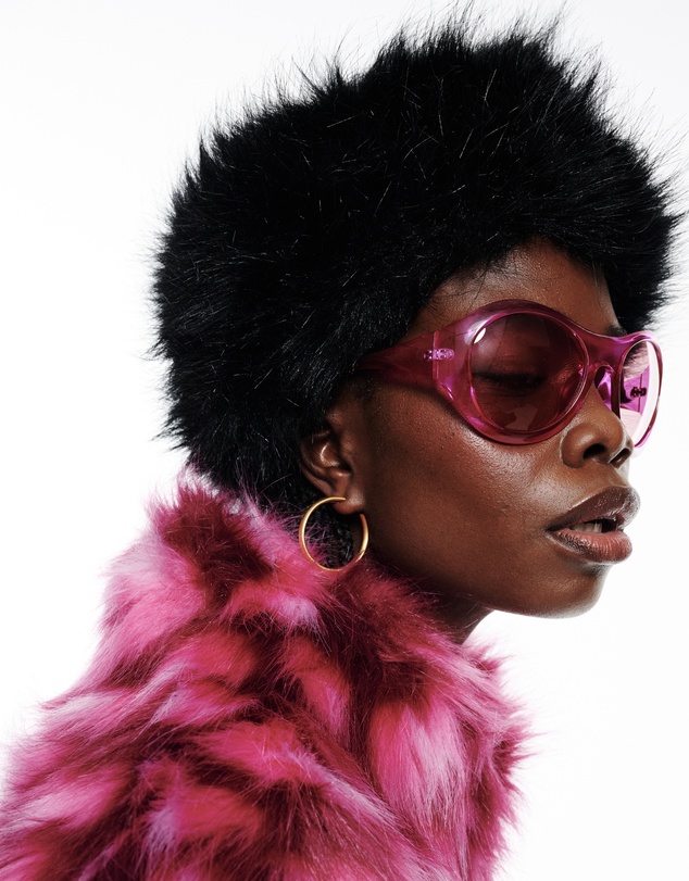 Sunday Stephens - Frosted Hoop Earrings