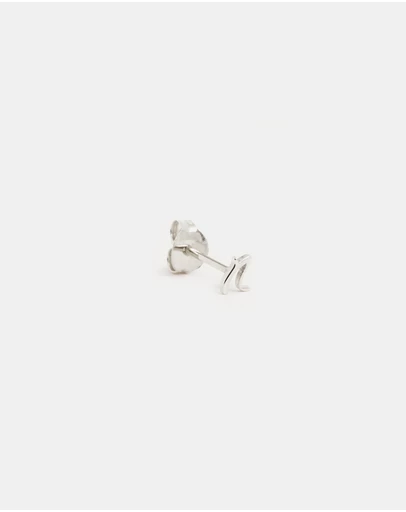 By Charlotte - Sterling Silver Love N Earring