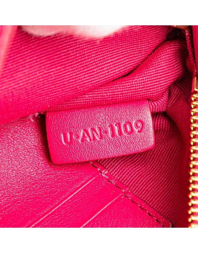 Pre-Loved by Azura Reborn - Pre-Loved celine Quilted Leather Shoulder Bag with Chain Detail