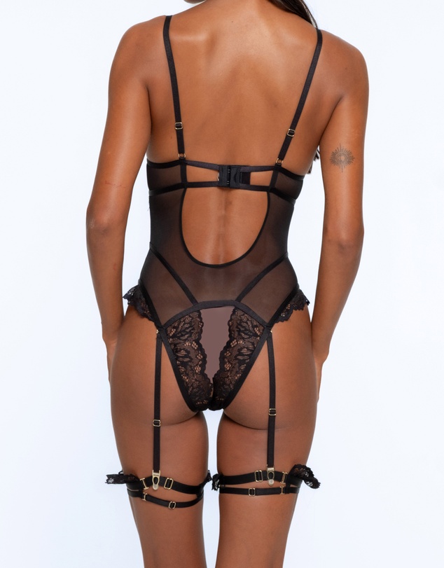One Empire - Ruelle Black Bodysuit