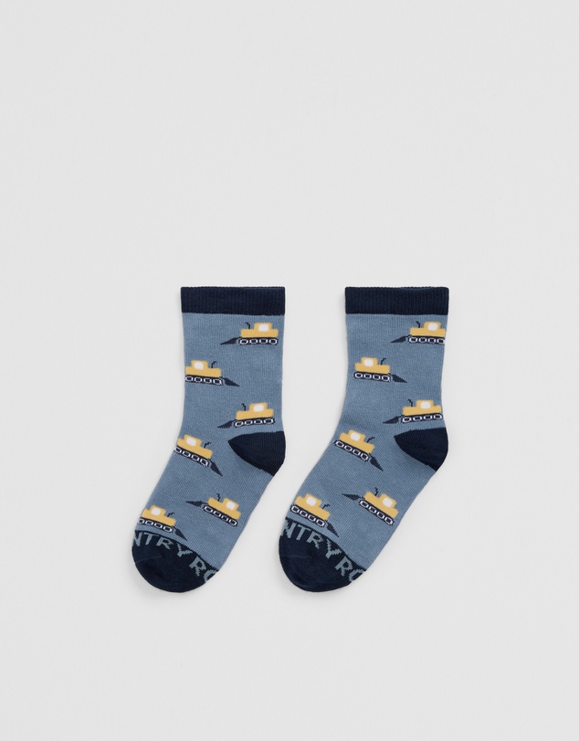 Country Road - Organically Grown Cotton Blend Digger Sock