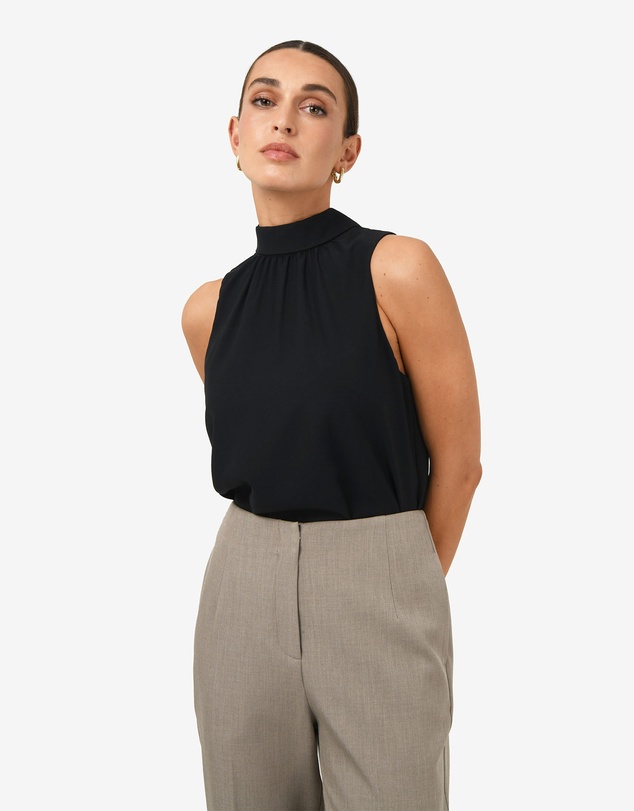 Forcast - Maria Gathered Top