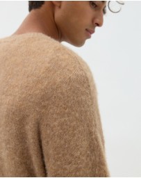 AERE - Brushed Alpaca Blend Sweater