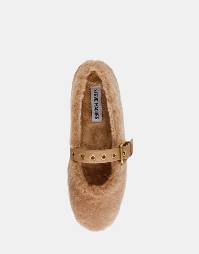 Steve Madden - Toasty Natural Flats