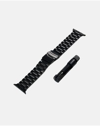 Friendie - Stainless Steel Link Bracelet Band (Ultra Style) - Sydney Ultra - Apple Watch Compatible