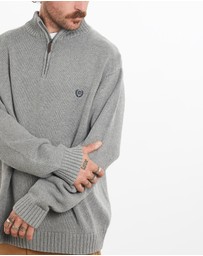 Vintage by The Real Deal - Pre Loved - Vintage Chaps Ralph Lauren Quarter Zip Knit Sweater