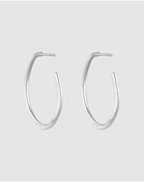 Haze & Glory - ICONIC EXCLUSIVE - Earrings Everyday Hoops 925 Sterling Silver