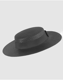 Max Alexander - Black Boater Hat