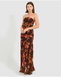 Pasduchas - Wren Strapless Maxi Dress