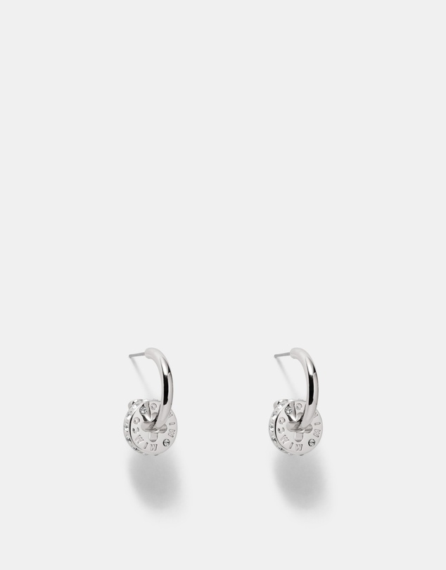MIMCO - Signatura Charm Hoop Earrings