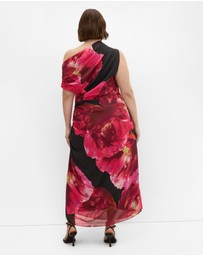 City Chic - Vivid Print Maxi Dress
