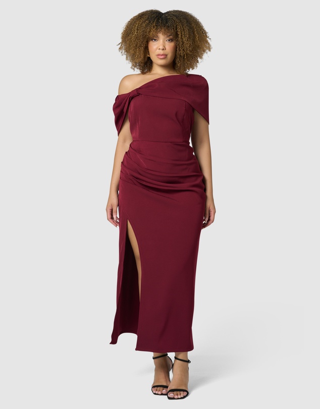 Pink Dusk by Curve Project - Damn Fine Maxi Dress