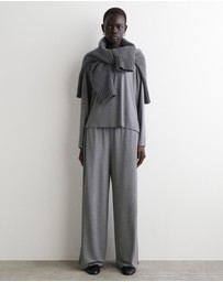 COS - Fluid Jersey Wide-Leg Trousers