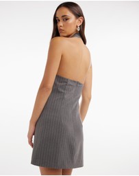Dazie - Friday Dazed Tie Detail Mini Dress