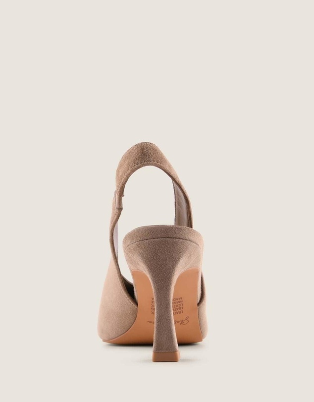 Shelly Shen - Evie High Heels Taupe Suede