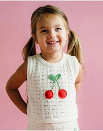 Rock Your Kid - La Mer Crochet Tank - Kids