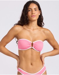 Seafolly - Beach Bound Ring Front Bandeau Top