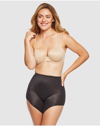 Naomi & Nicole - Sidekick Slanted Hem High Leg Shapewear Short