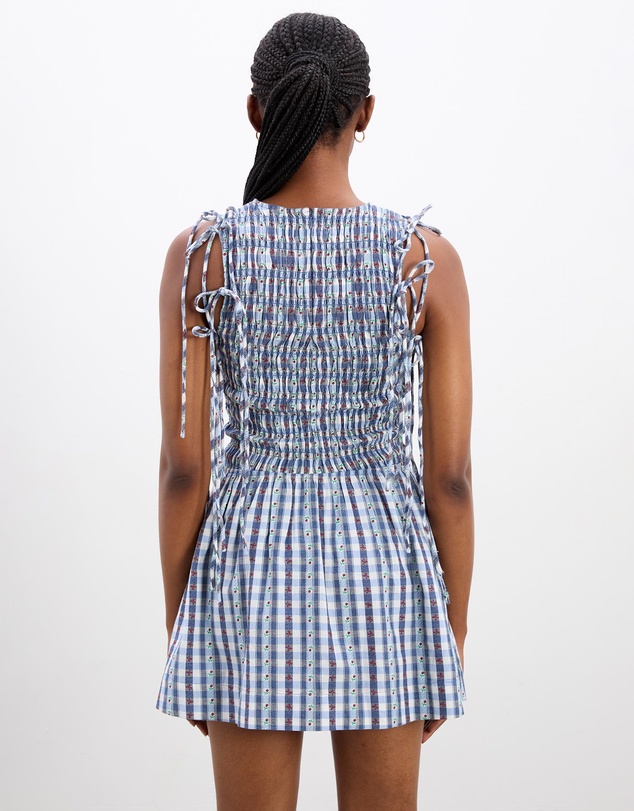 Damson Madder - Becca Bubble Mini Dress