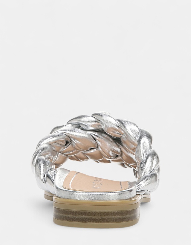 Vionic - Kalina Slide Sandal - Silver Metallic