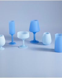 porter green - stemm | silicone unbreakable wine glasses