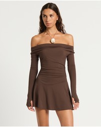 Bond-Eye Swimwear - Nixi Long Sleeve Mini Dress