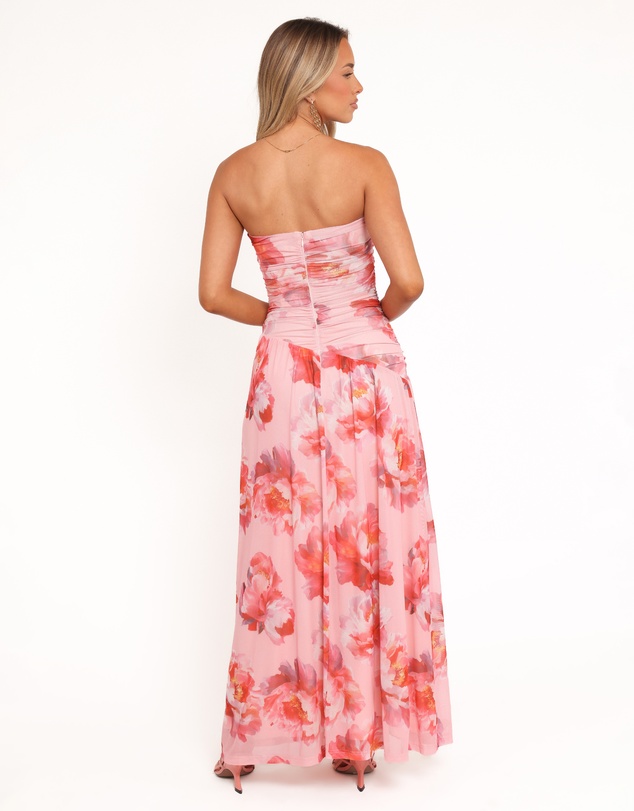 Petal & Pup - Calypso Maxi Dress - Pink Peony