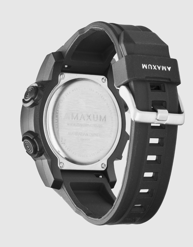 Maxum - Basalt Black Digital Watch