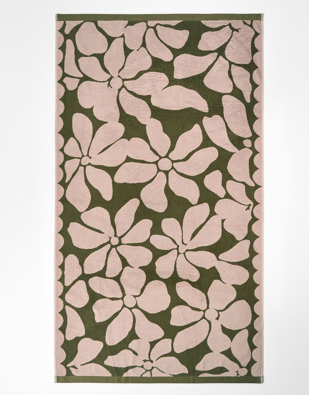 Aura Home - Palma Petal Australian Cotton Beach Towel