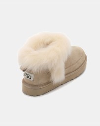 AusWooli Ugg Boots - Cottesloe Sheepskin Wool Luxe Boot