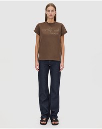C&M CAMILLA AND MARC - Maren Logo Roll Sleeve Tee