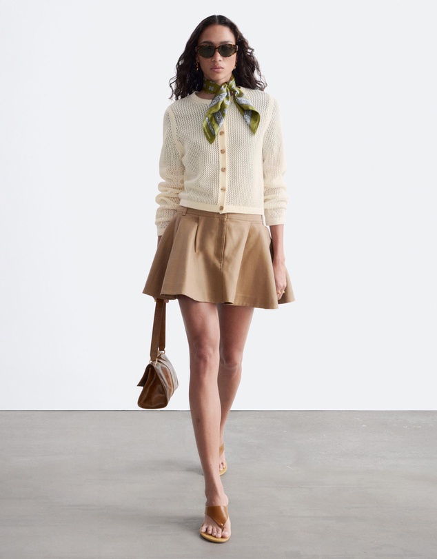 & Other Stories - Open-Knit Cotton Cardigan