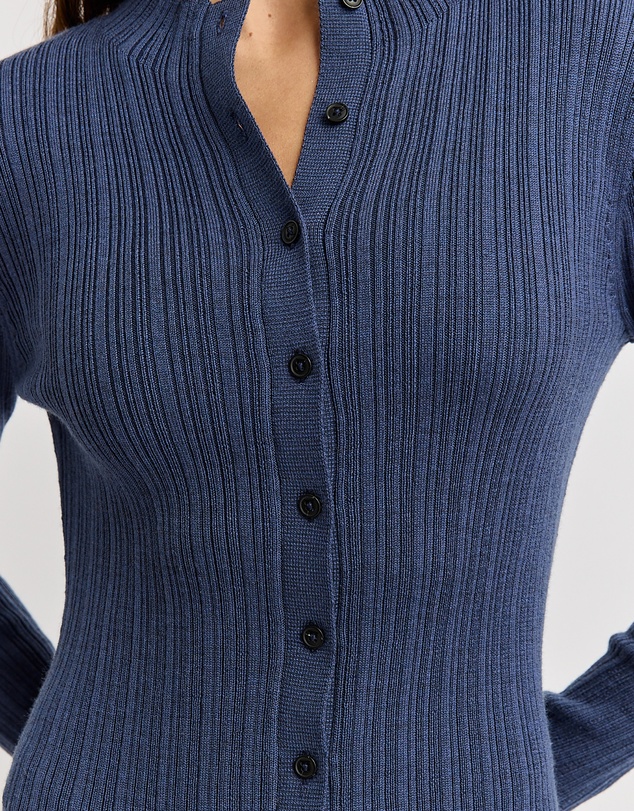 Toorallie - Variegated Rib Cardigan Dress