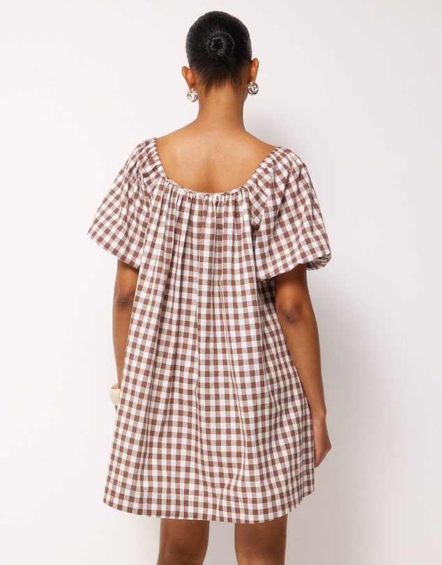 AERE - Saylor Gingham Mini Dress