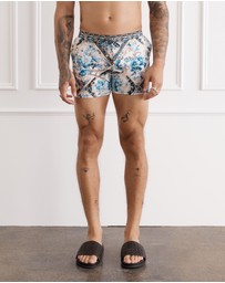 Aqua Blu Australia - Dauphine Lycra Swim Shorts
