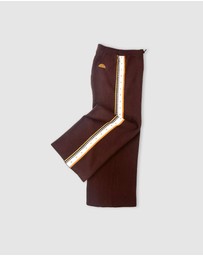 Banabae - Twilight Side Stripe Knit Pants - Ladies