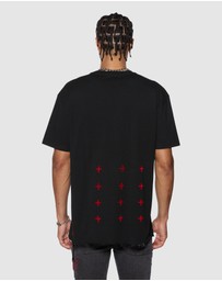Ksubi - Sin Again Biggie SS Tee Jet Black