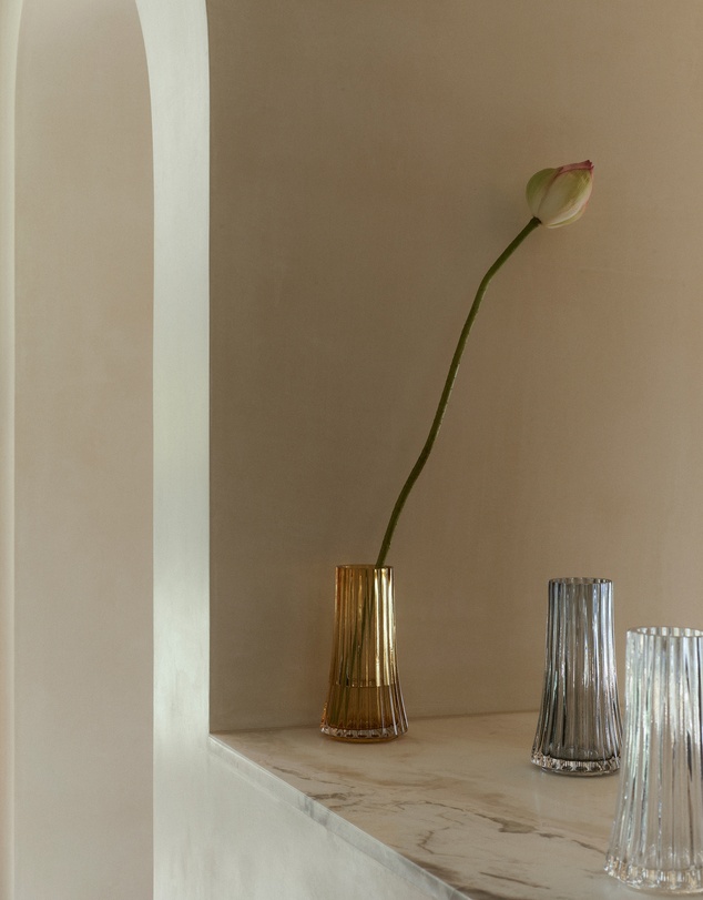 Greg Natale - Tromba Glass Vase Smoke
