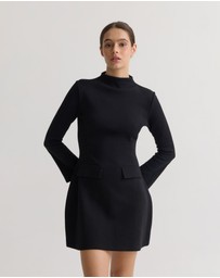 Oxford - Zoe Scuba Mini Dress