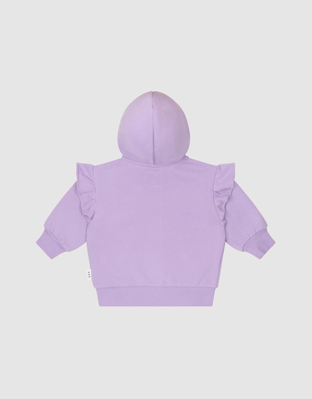 Huxbaby - Lavender Zip Through - Babies-Kids