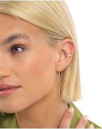 Elli Jewelry - Earrings Hoop Basic Classic 925 Sterling Silver