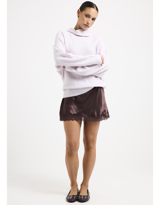 Alice In The Eve - Joy Lace Mini Skirt