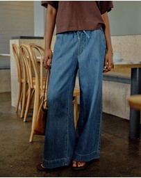 Ceres Life - Andie Wide Leg Drawstring Pant