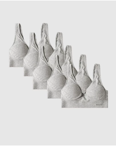Boody - 5-Pack Padded Shaper Crop Bra