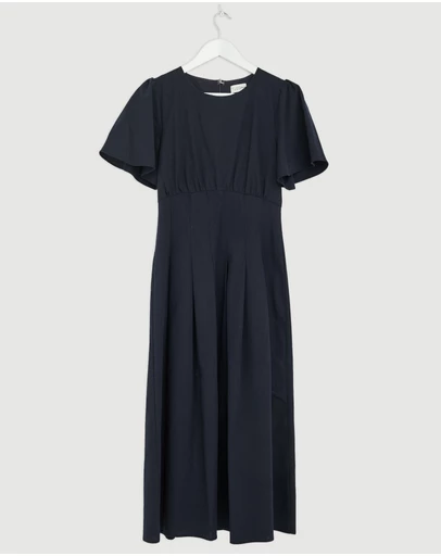 Revibe - Repaired Tussah Merlyn Midi Dress - AU 10