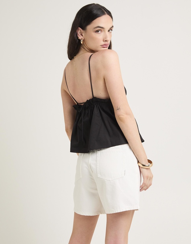 Subtitled - Gia Poplin Frill Cami