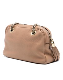 Pre-Loved by Azura Reborn - Pre-Loved Pebbled Leather Soho Chain Zip Shoulder Bag